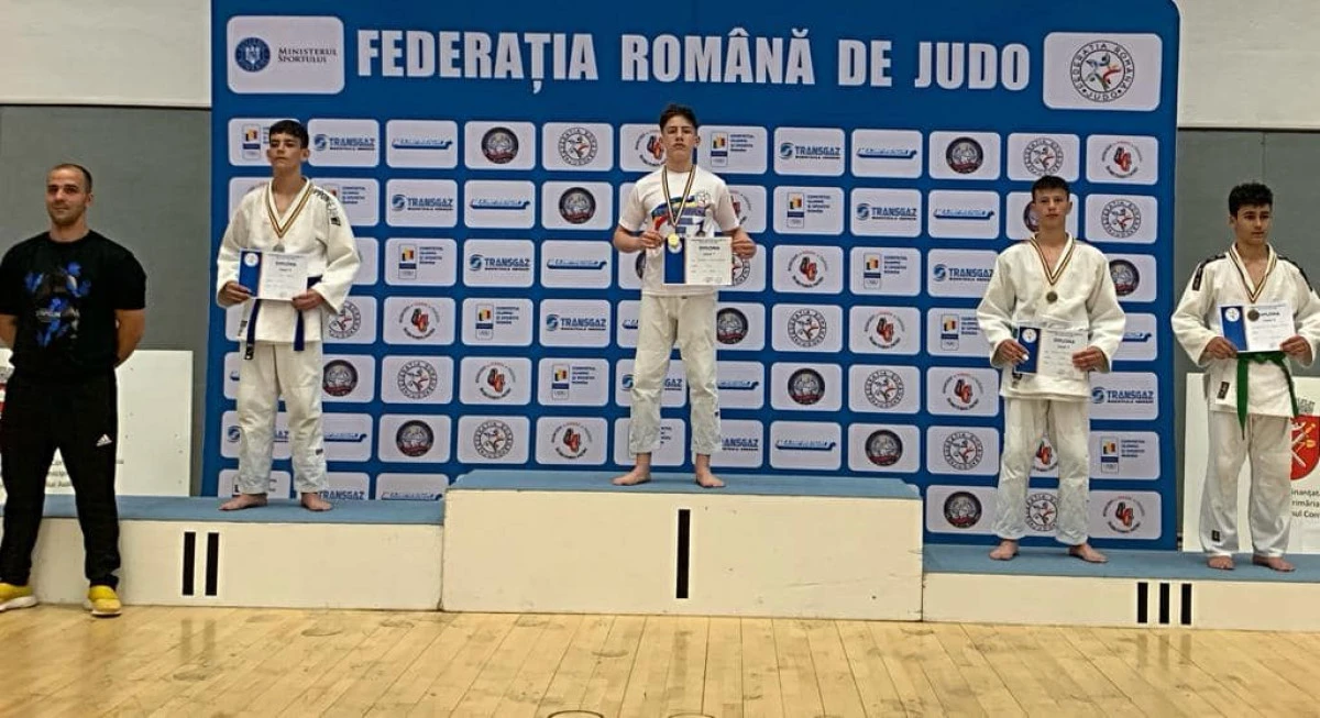 David Mercea este campion naţional la judo U15, Matei Kunszabo a luat argintul la U13! (FOTO)