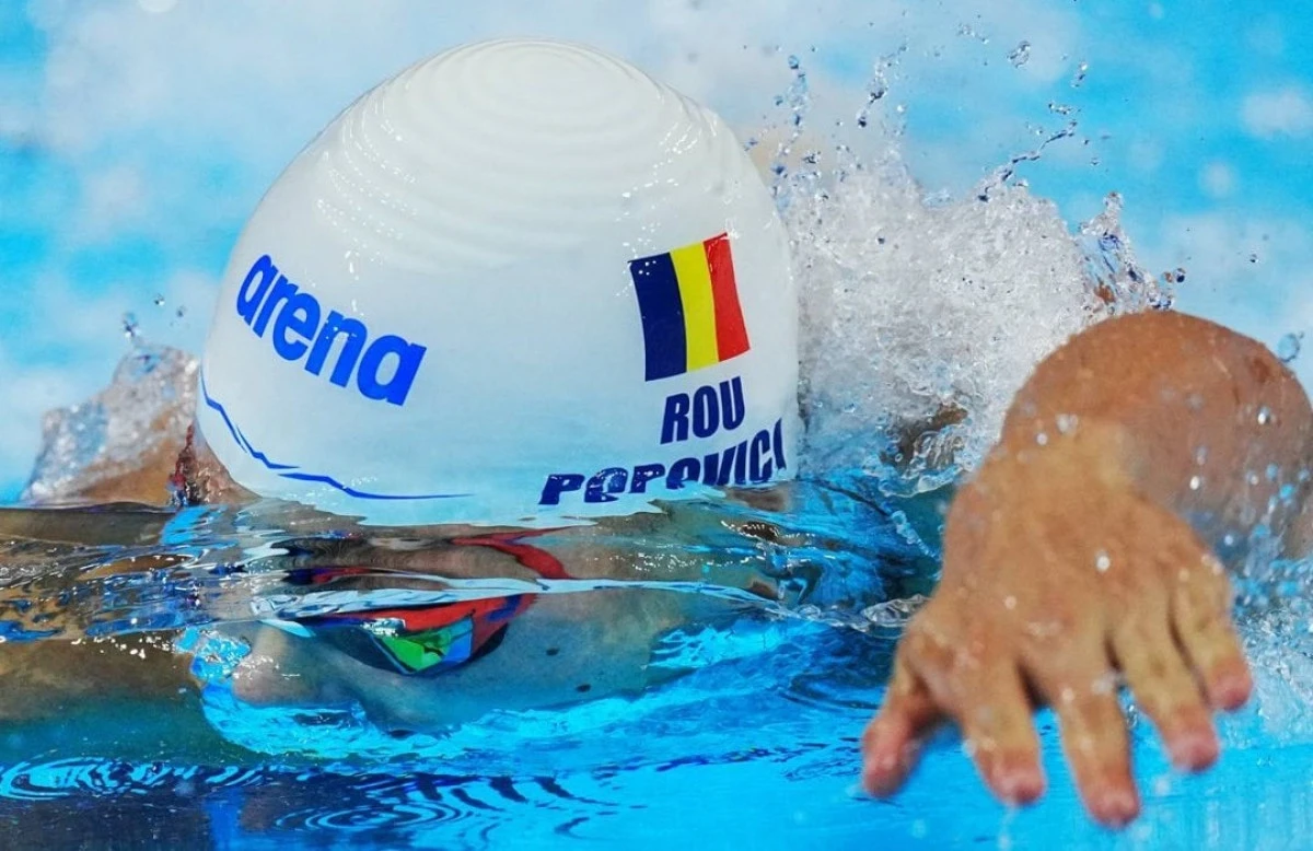David Popovici este dublu campion mondial: și-a spulberat rivalii în finala de la 100 de metri!