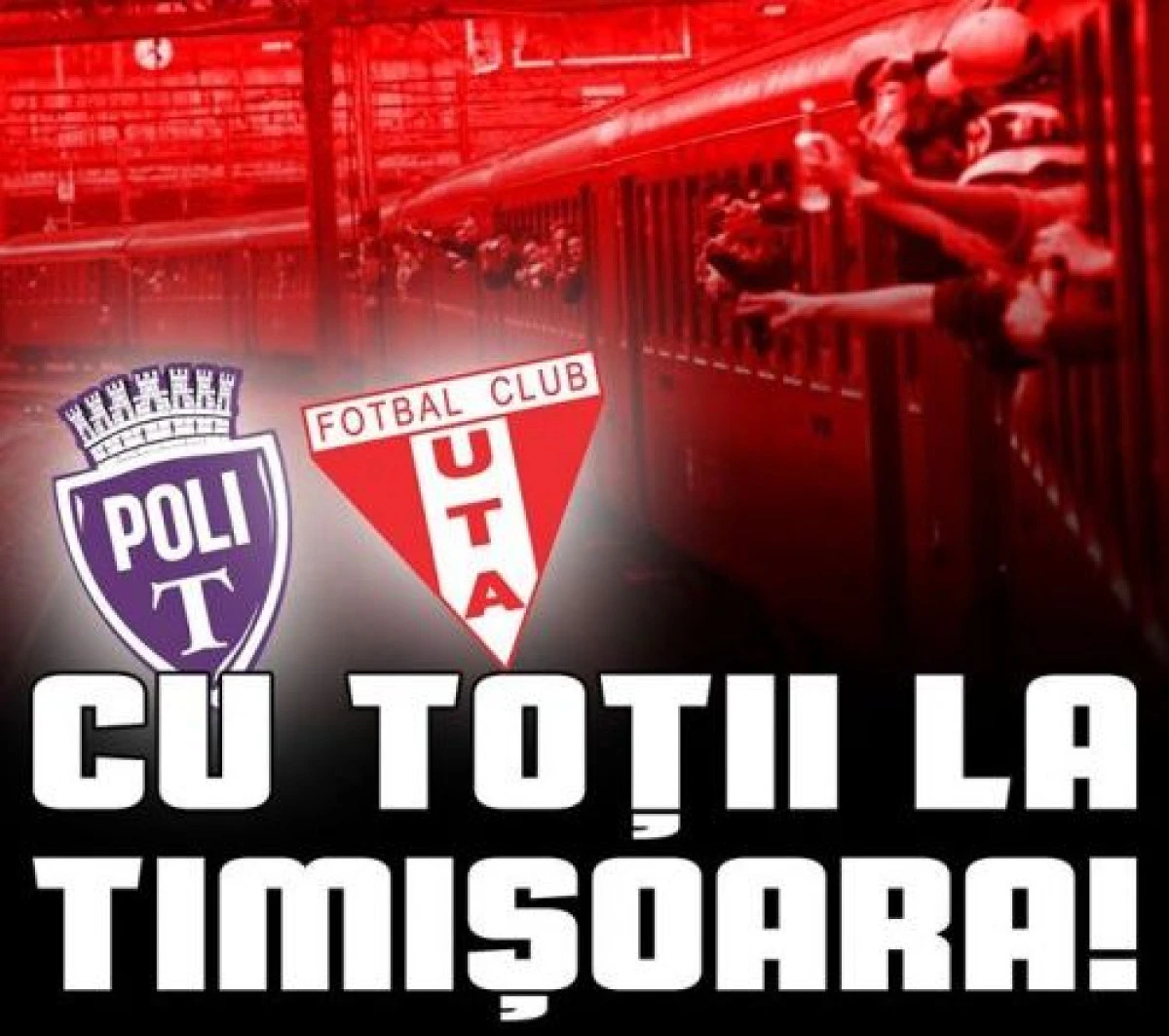 De astăzi, bilete la derby-ul Poli - UTA! Două locaţii, în Arad