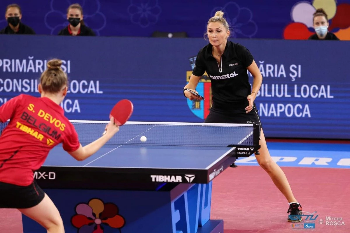 Debut în forță pentru România, la Europeanul de tenis de masă. Arădeanca Dodean a punctat și ea