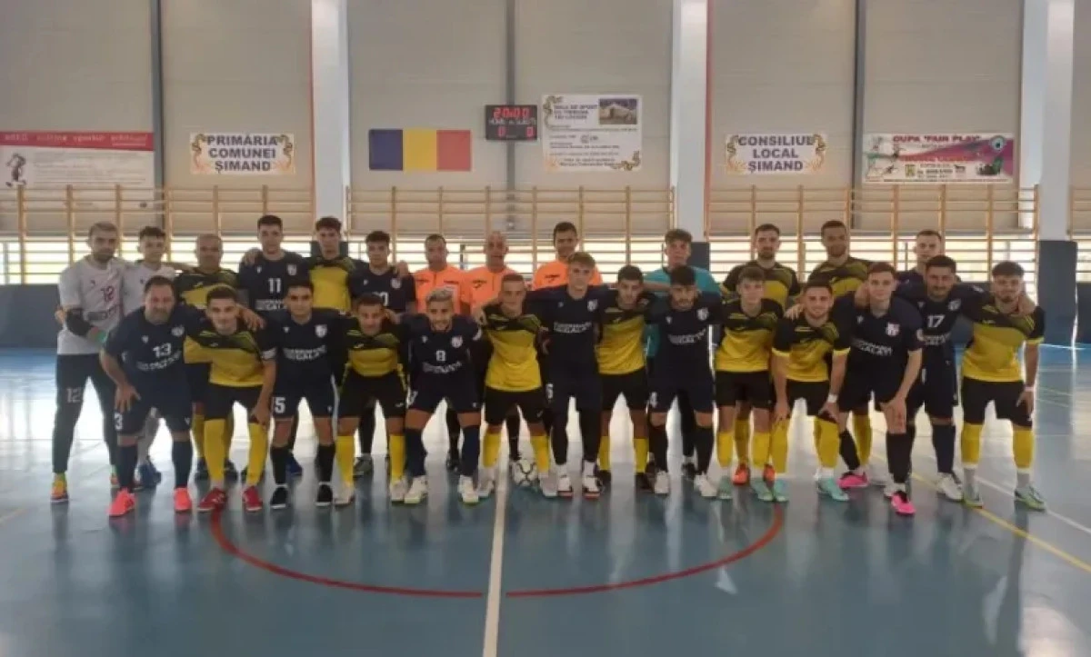 Debut-șoc și un eșec pe măsură a Șimandului, în fața campioanei României la futsal