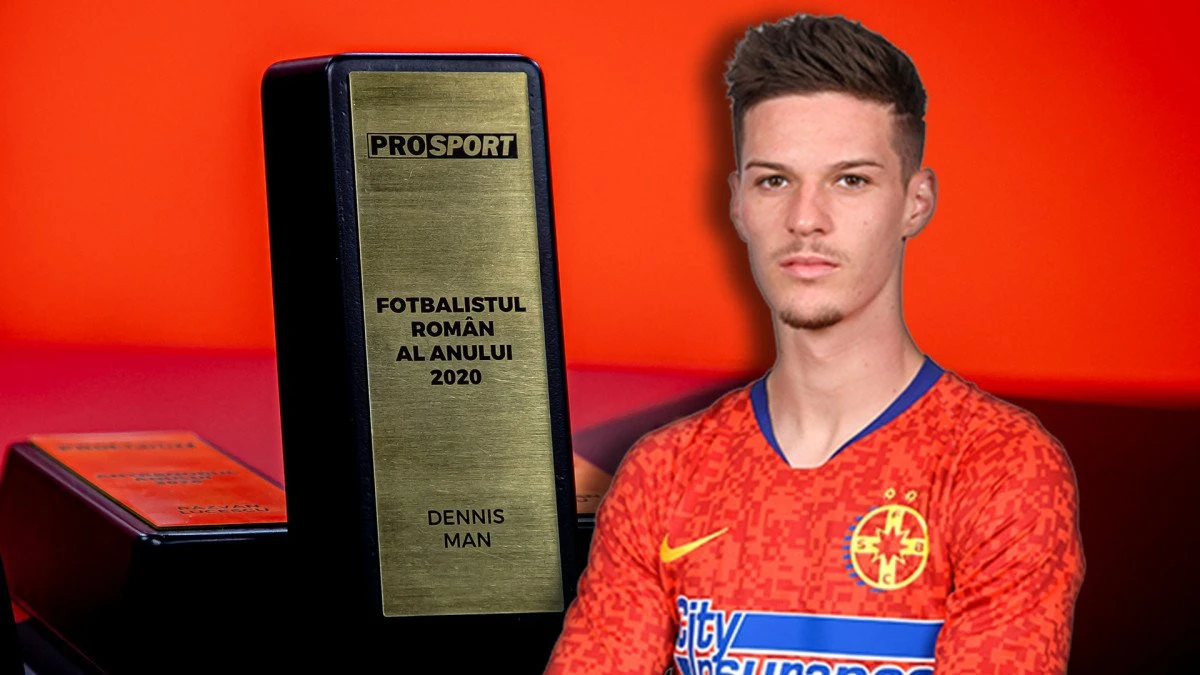 Declarat fotbalistul anului şi de ProSport, Man crede că Becali cere prea mult pe el