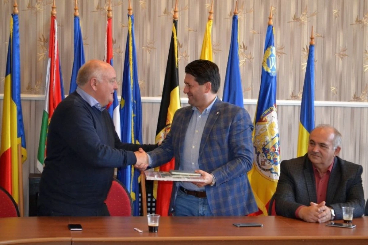 Delegaţie româno-maghiară, în vizită la Pecica