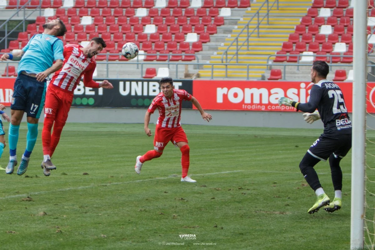 Denis Rusu, după primul gol în Liga 1: "Sper să ajungem în play-off"