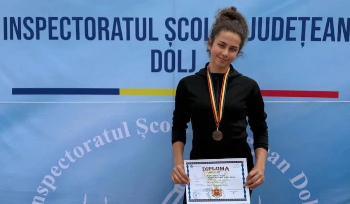 Denise Nicole Bejan a luat bronzul în proba de pentatlon, la Olimpiada Națională a Sportului Școlar