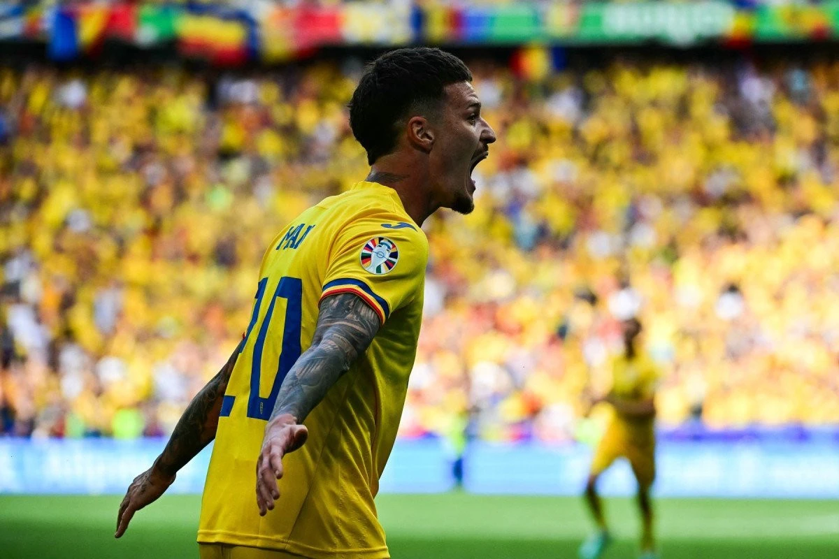 Dennis Man este primul fotbalist român cu două pase decisive, la un turneu final al Europenelor!