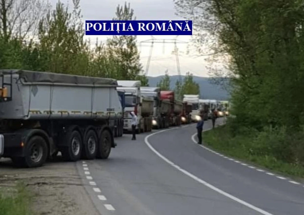 Depășirea tonajului, în atenția poliției