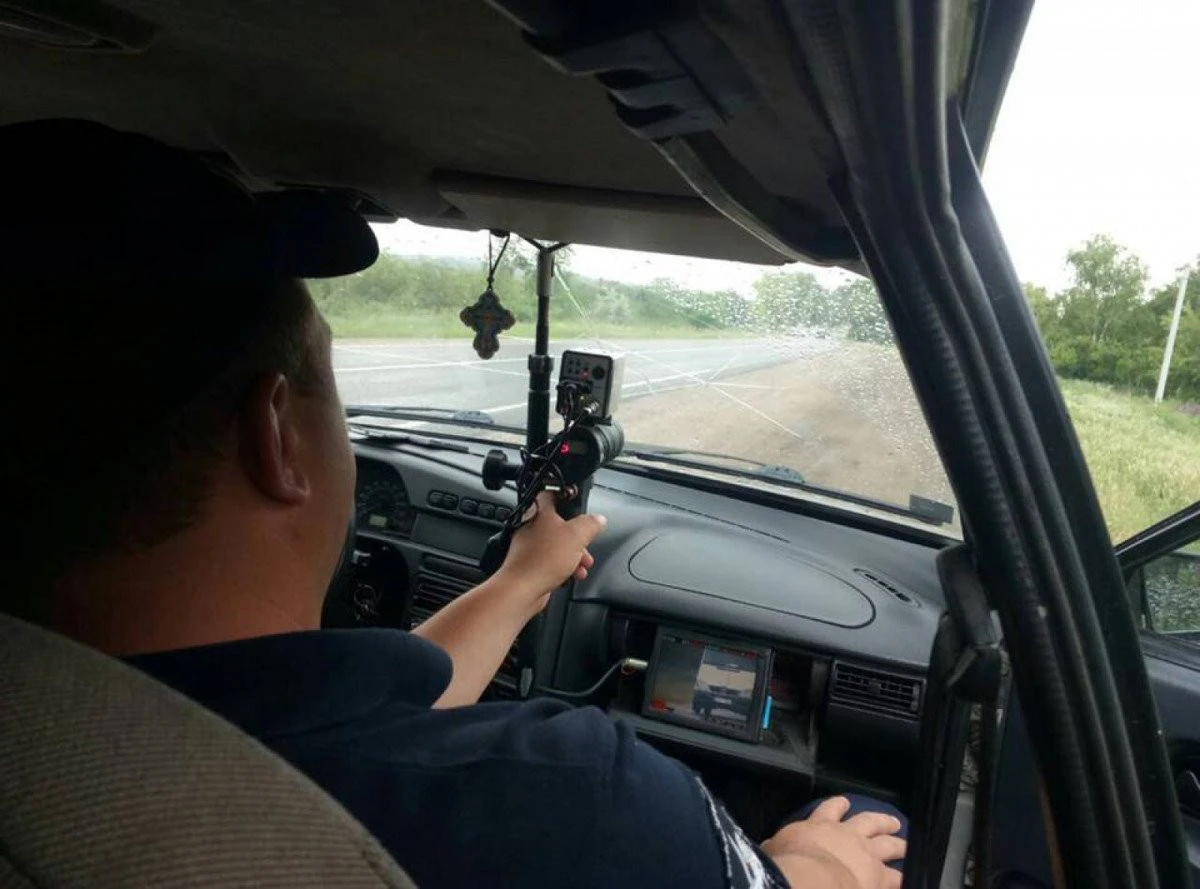 Depistat de radar, cu o viteză uluitoare, în apropiere de Sântana
