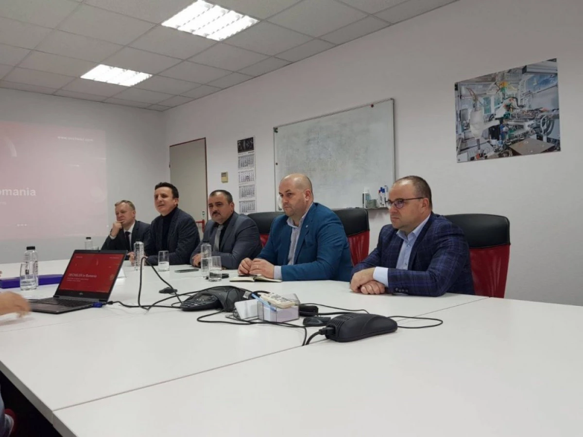 Deputaţii PSD Arad, vizită de lucru la o importantă companie germană din judeţul Arad