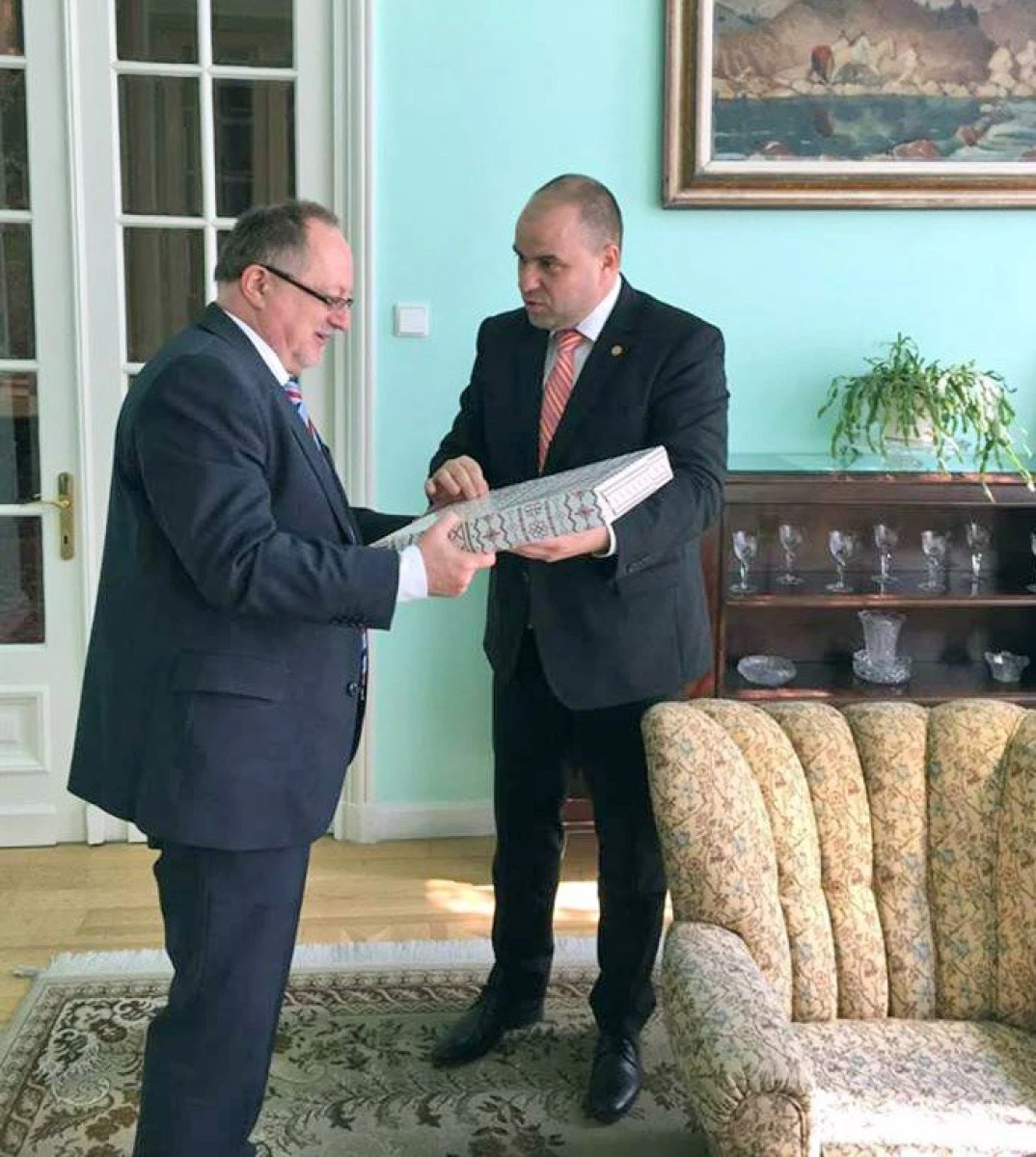 Deputatul Adrian Todor s-a întâlnit cu ambasadorul Slovaciei