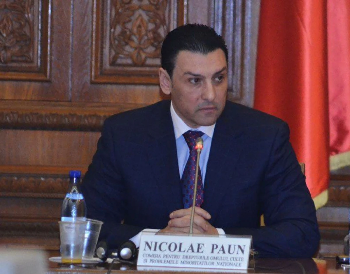 DEPUTATUL NICOLAE PAUN A FOST ARESTAT PENTRU 30 DE ZILE