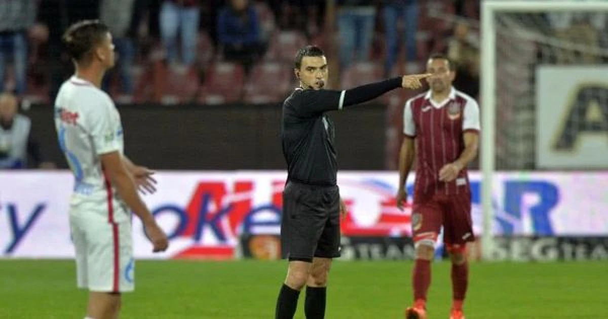 Derby fără probleme pentru arădeanul Haţegan, FCSB s-a bătut singură