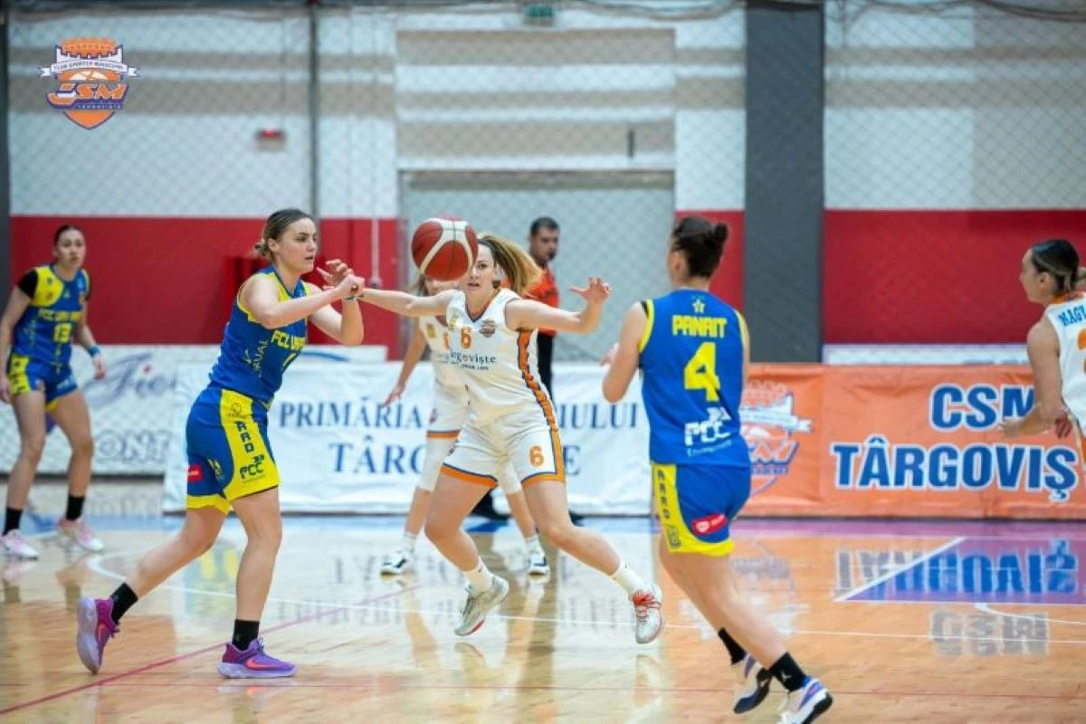 Derby-ul clasic Arad - Târgoviște este din nou sub lumina reflectoarelor în baschetul feminin românesc!