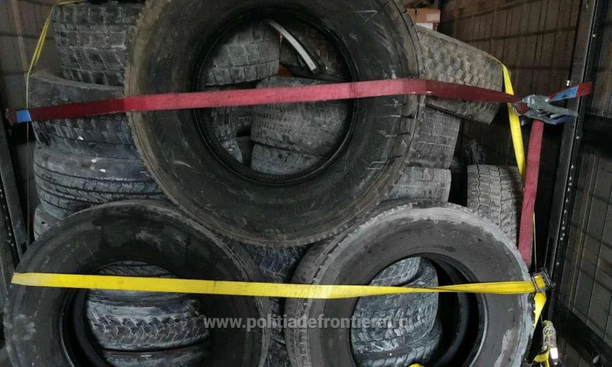 Deşeuri din vestul Europei, oprite la Nădlac II. Peste 100 de tone de diverse bunuri