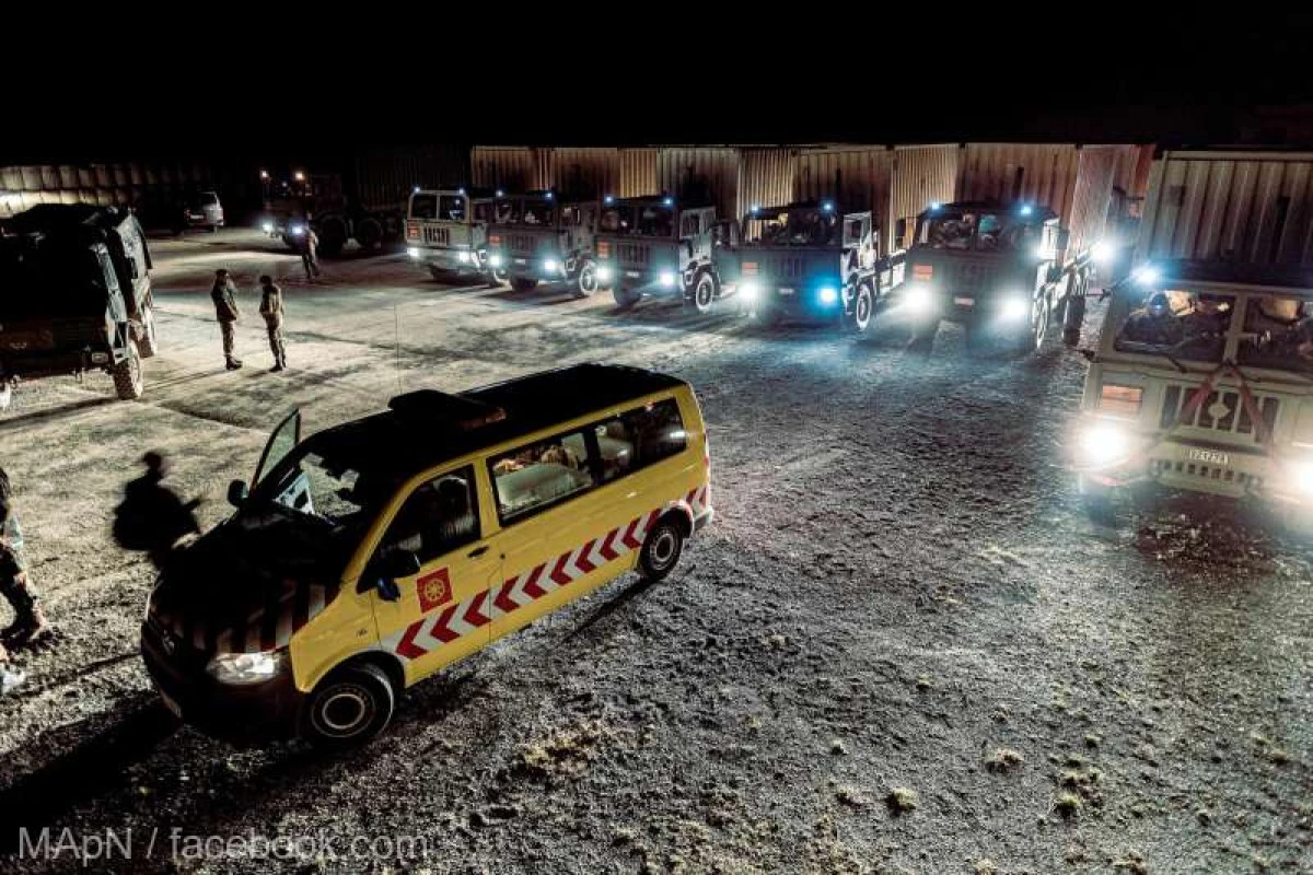 Detaşamentul belgian, parte din Forţa de Răspuns NATO, a ajuns în România prin vama Nădlac