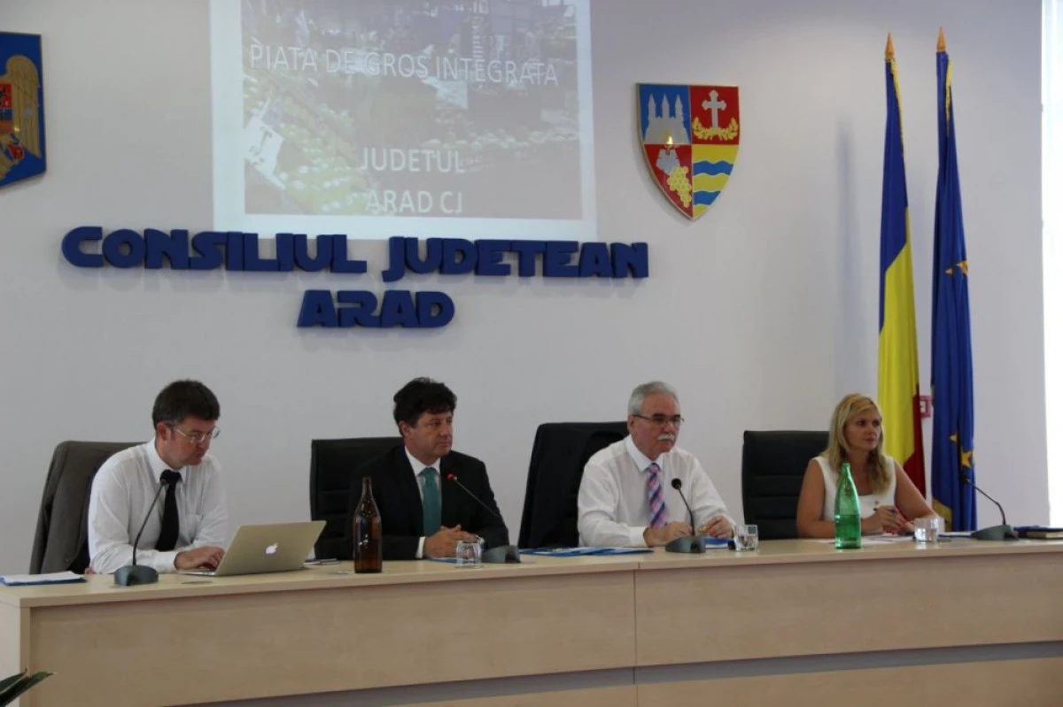 DEZBATERE LA CJ ARAD PENTRU SUSȚINEREA PRODUSELOR ROMÂNEȘTI
