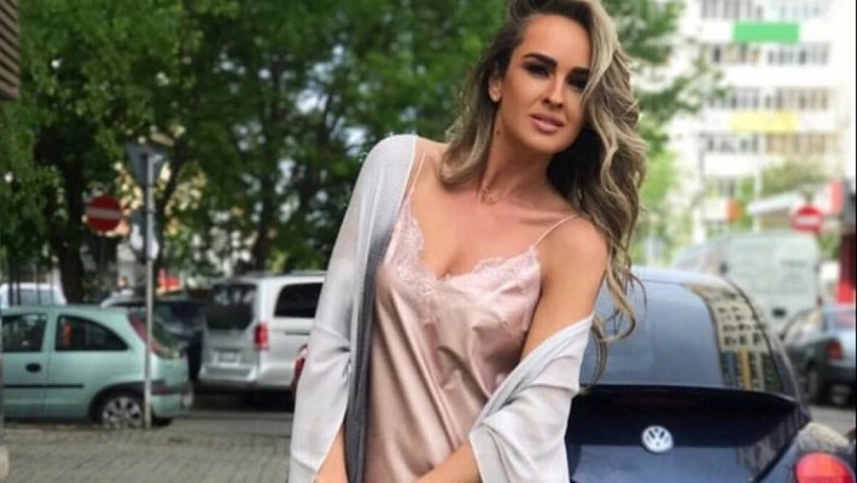 Diana Munteanu, din nou în rochie de mireasă