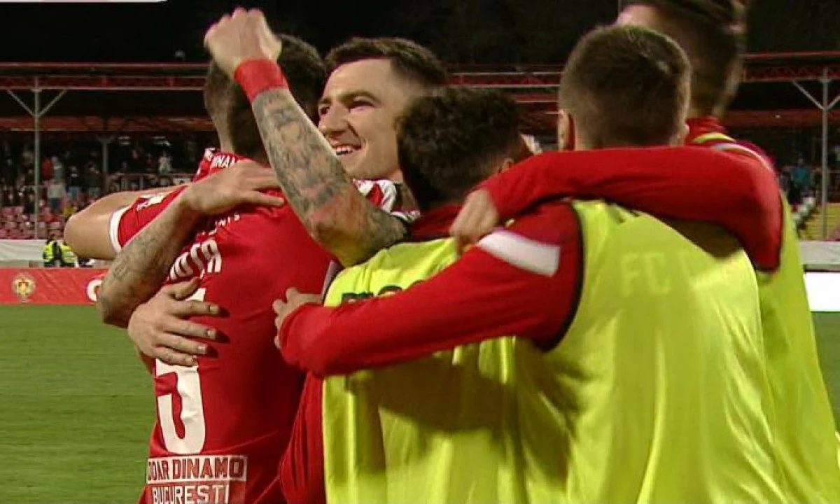 Dinamo este prima semifinalistă din Cupa României