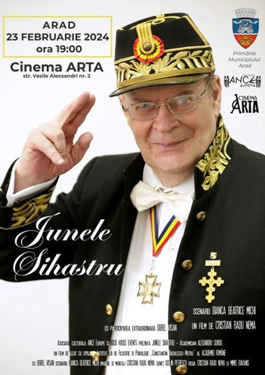 Documentar-eveniment la Arta: „Junele Sihastru”, în memoria academicianului Alexandru Surdu