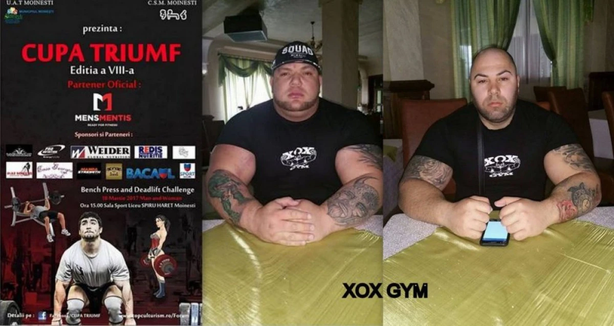 Doi arădeni au luat locul I la Cupa Triumf la Powerlifting