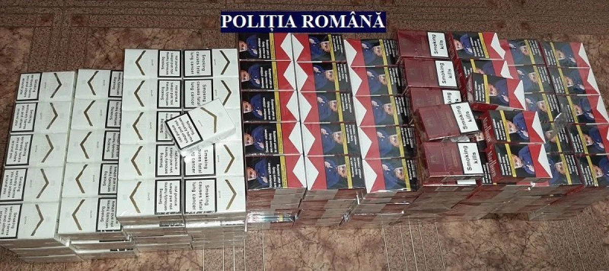Doi arădeni, de 58 și 63 de ani, prinși cu țigări de contrabandă
