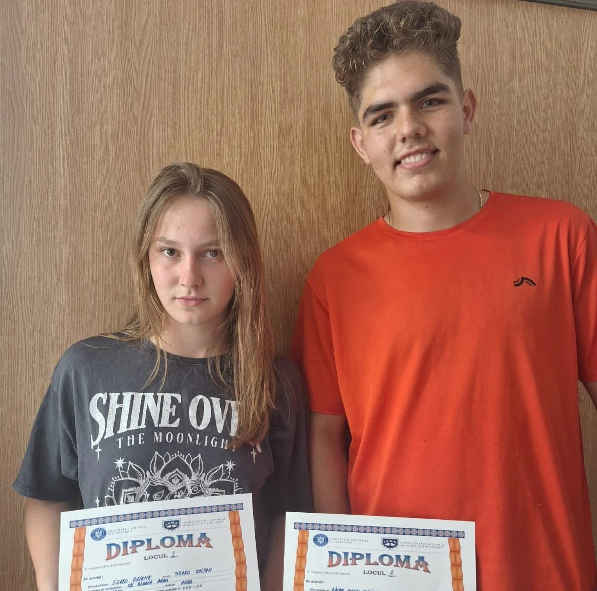 Doi atleți ai Gloriei Arad au urcat pe primele trepte ale podiumului național școlar