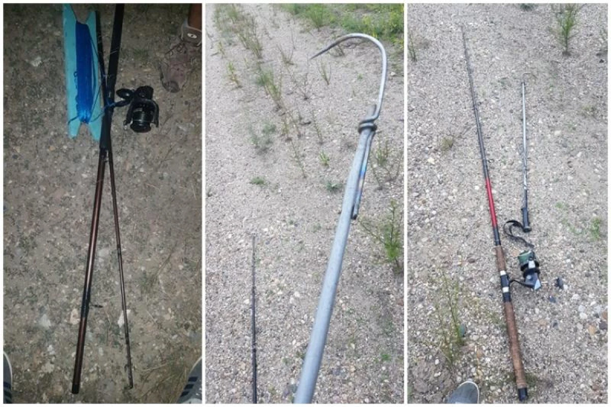 Doi bărbați din Zăbrani au fost prinși pescuind prin ”greblare” pe o baltă din localitate