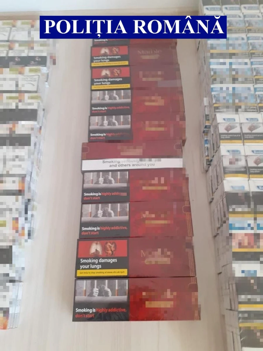 Doi bărbați s-au ales cu dosar penal pentru că transportau țigări de contrabandă