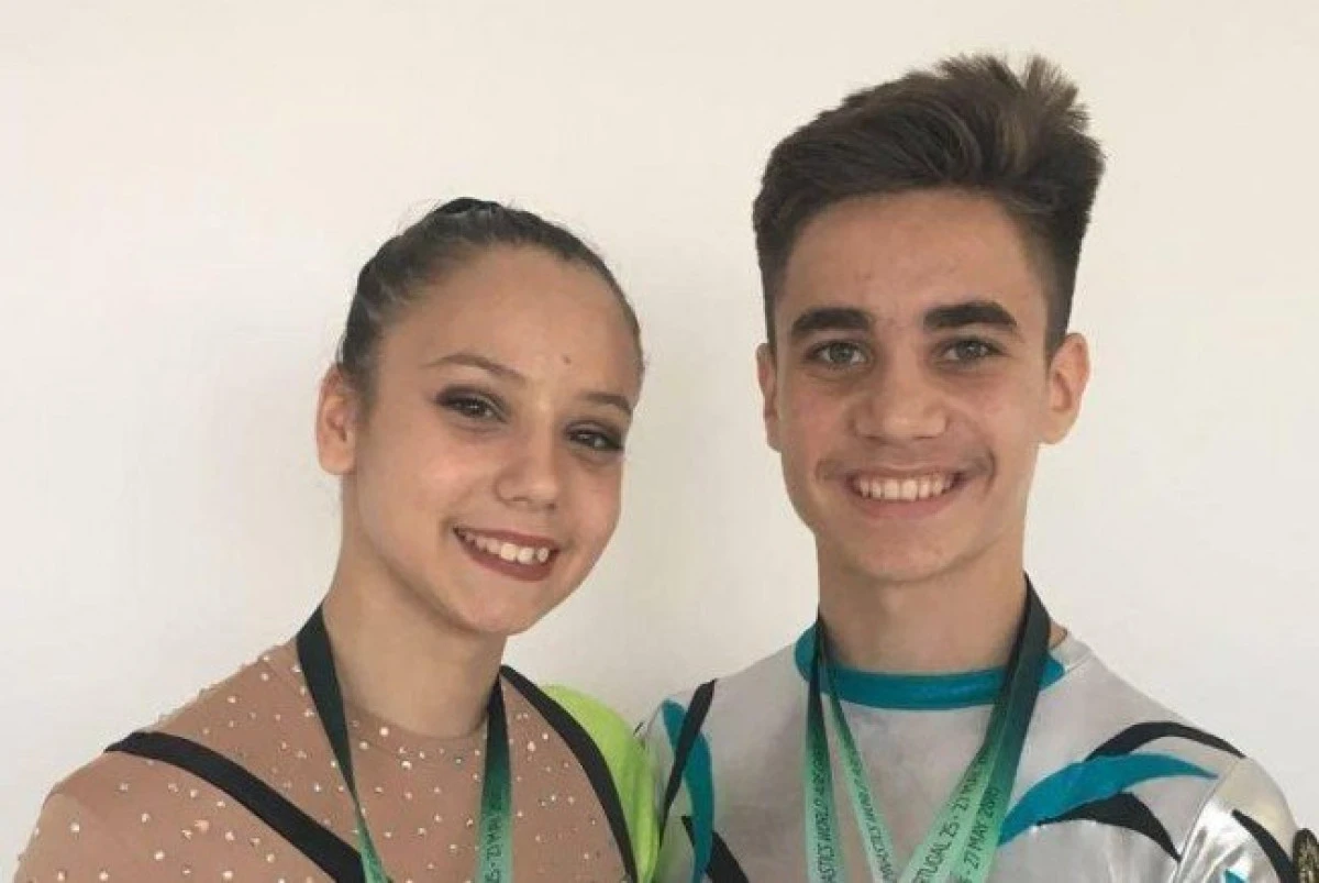 Doi gimnaşti arădeni, medaliaţi la Mondialul de aerobic