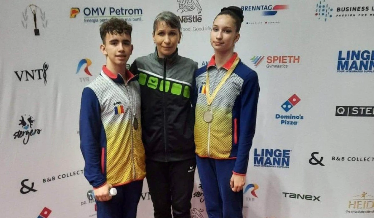 Doi gimnaști de la CSM Arad vor lua startul la Mondialele de aerobic pentru juniori