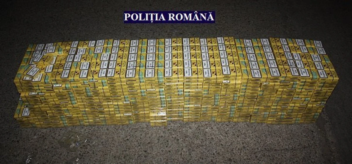 Doi maramureșeni, prinși cu țigări de contrabandă de polițiștii arădeni