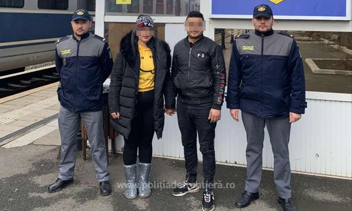 Doi tineri din Tunisia, soţ şi soţie, prinși în timp ce încercau să treacă ilegal în Ungaria