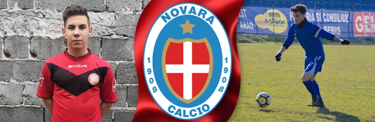 Doi tineri jucători de la Viitorul au ajuns la Novara Calcio