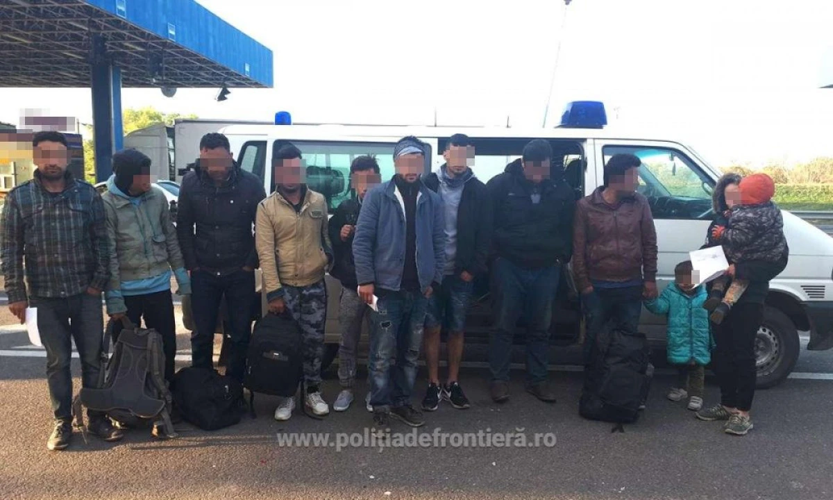 Doisprezece cetăţeni irakieni, prinși încercând să iasă ilegal din țară