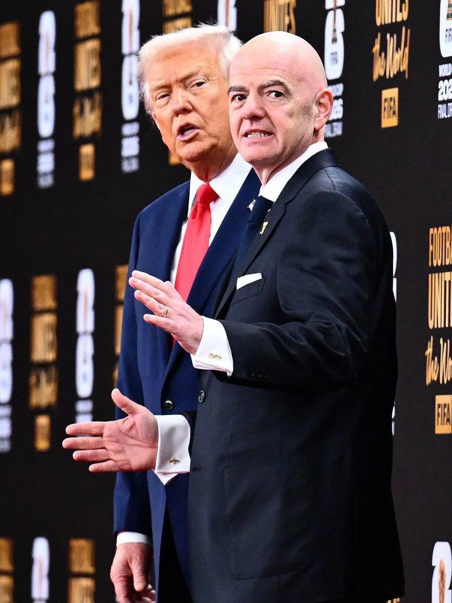 Donald Trump și Gianni Infantino, huiduiți la festivitatea de premiere a Cupei Mondiale