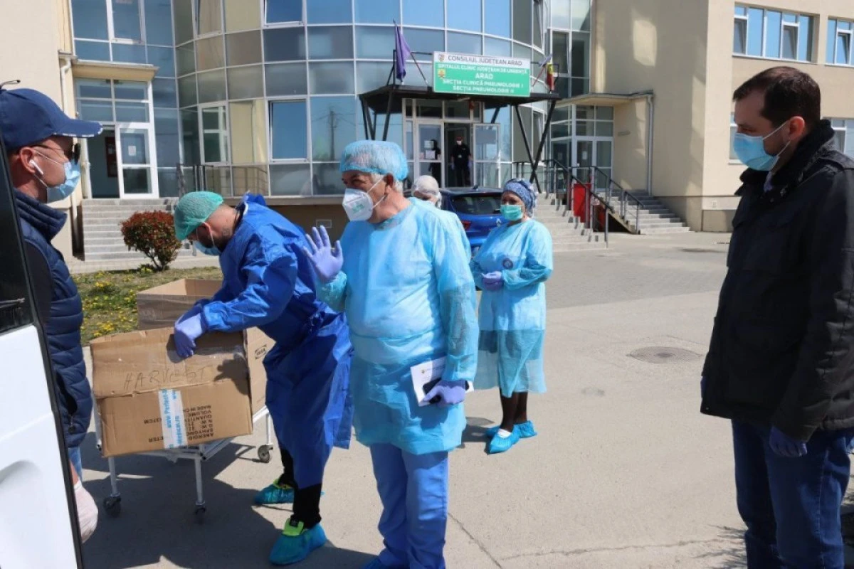 Donație importantă pentru secția de infecțioase de la TBC