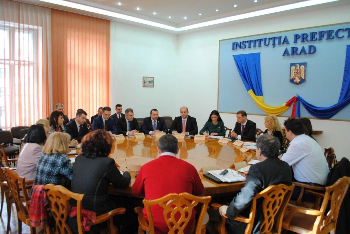 DOREL CAPRAR A ADUS COMISIA DE AFACERI EUROPENE A CAMEREI DEPUTATILOR LA ARAD!