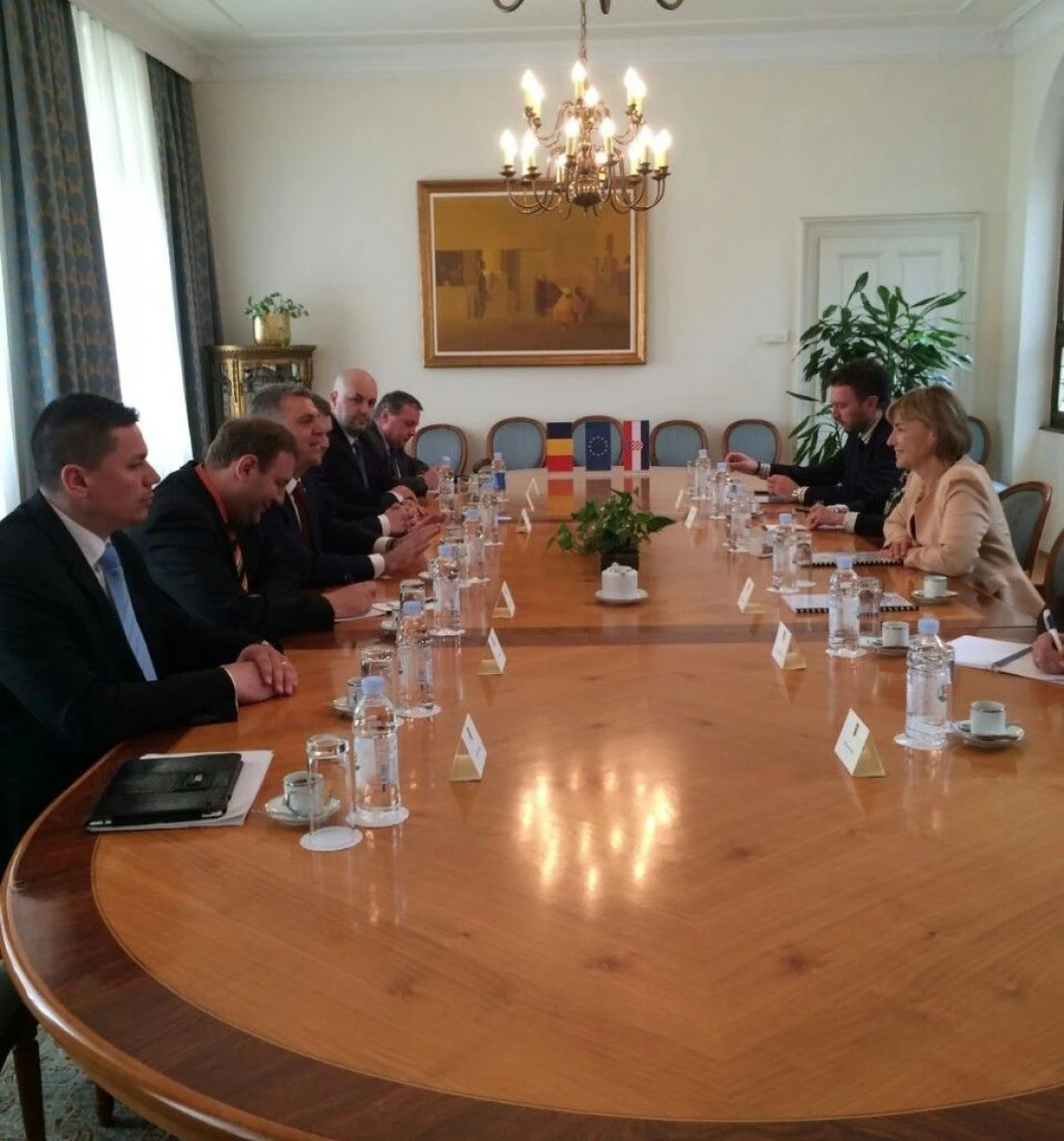 DOREL CAPRAR A FACUT PARTE DIN DELEGATIA CAMEREI DEPUTATILOR IN CROATIA