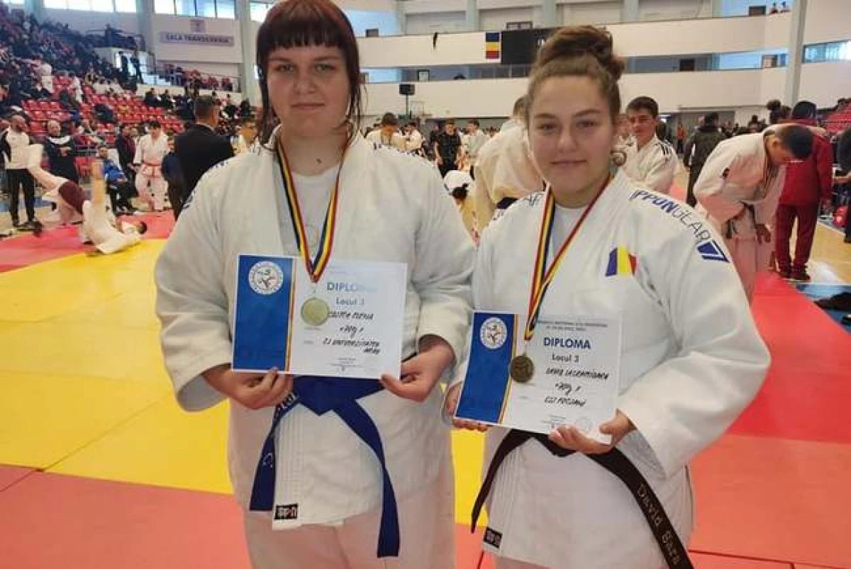 Două judoka ale CSU Arad și Podgoria Ghioroc au urcat pe podiumul național U16
