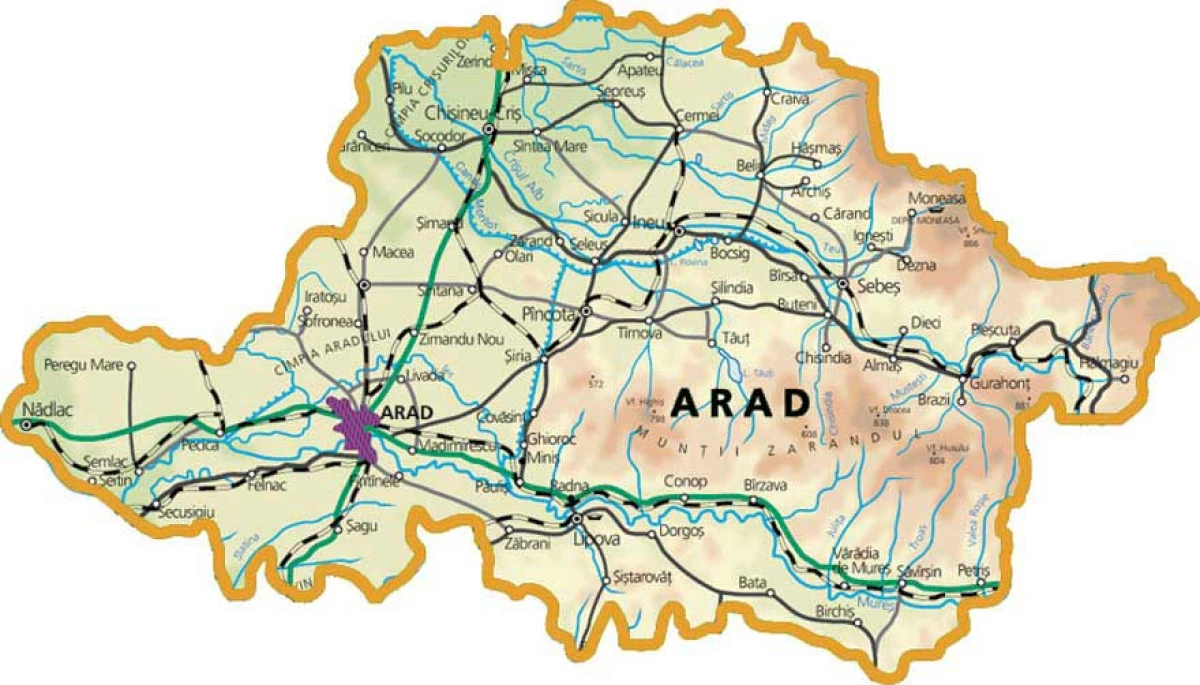 Două localități din județul Arad, pe lista celor mai ciudate denumiri din România