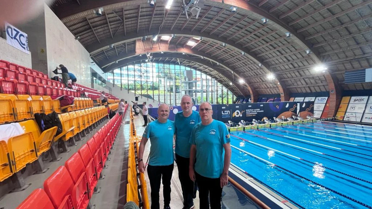 Două medalii europene cucerite în premieră pentru înotul masters arădean!