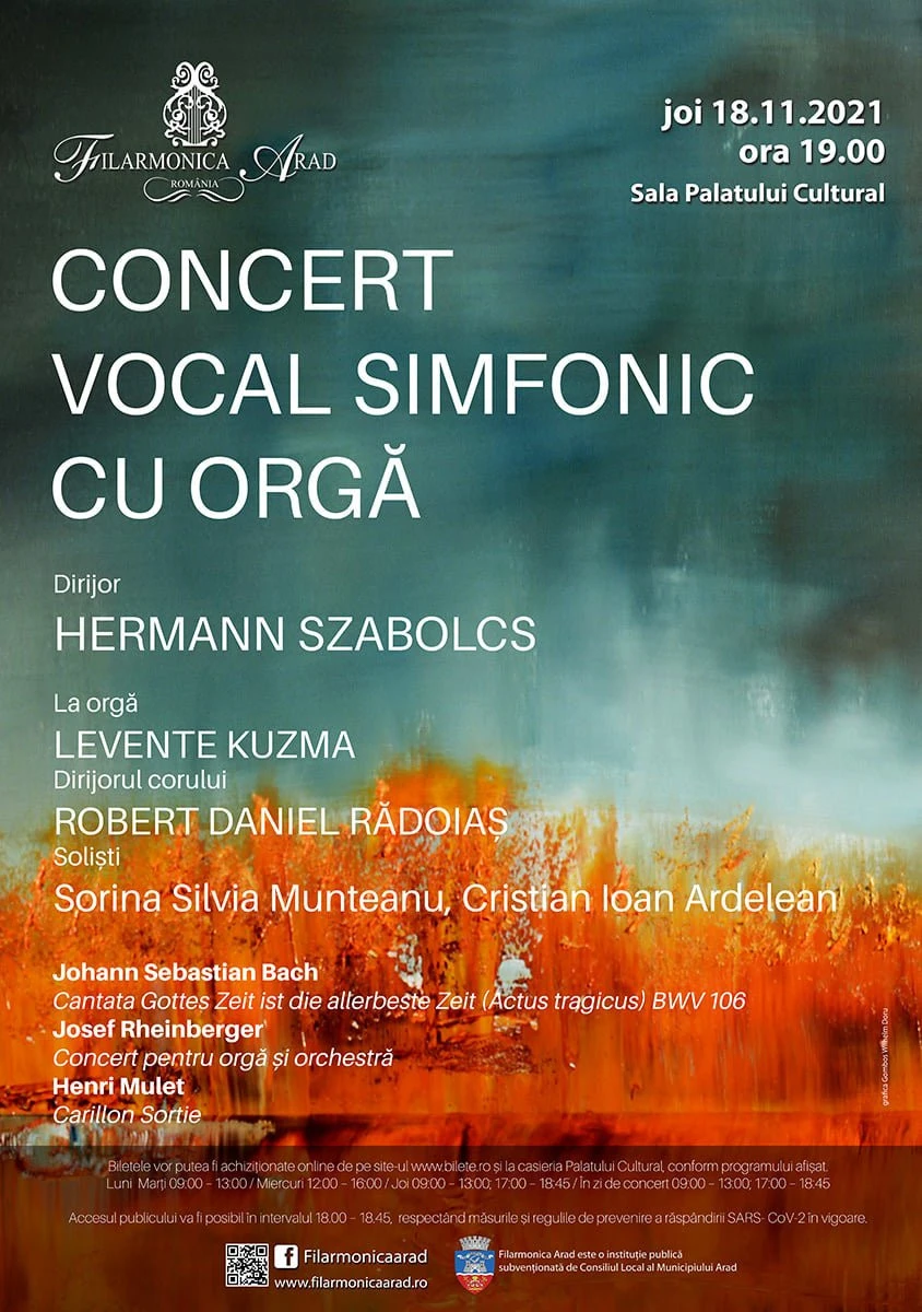 Două prime audiții la Filarmonica Arad