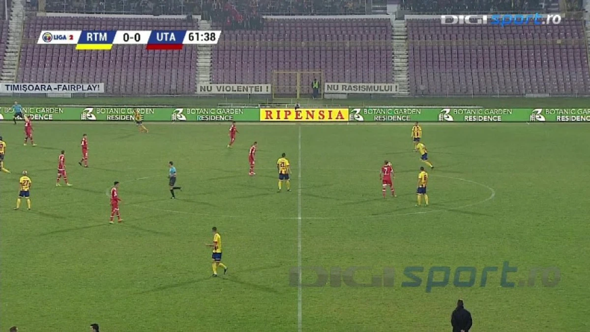 Două puncte pierdute la Timişoara: Ripensia - UTA 1-1