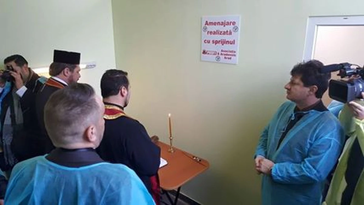 Două saloane de la Boli Infecțioase Copii, renovate cu sponsorizări