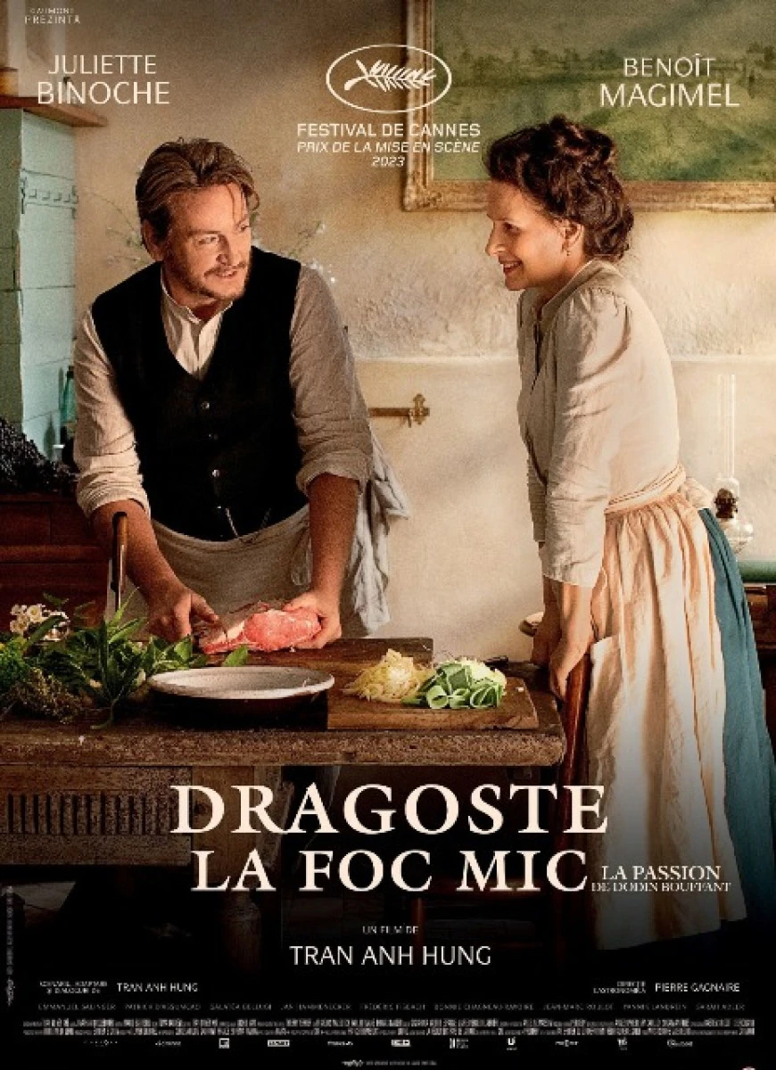 „Dragoste la foc mic“, premiat la Cannes în 2023, la Cinematograful „Arta“