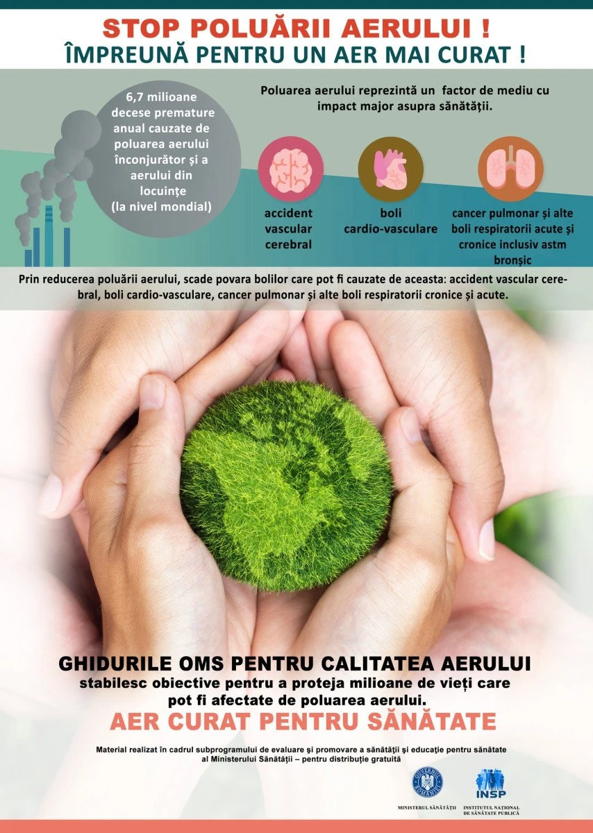 DSP Arad derulează campania ”Împreună pentru un aer mai curat!”