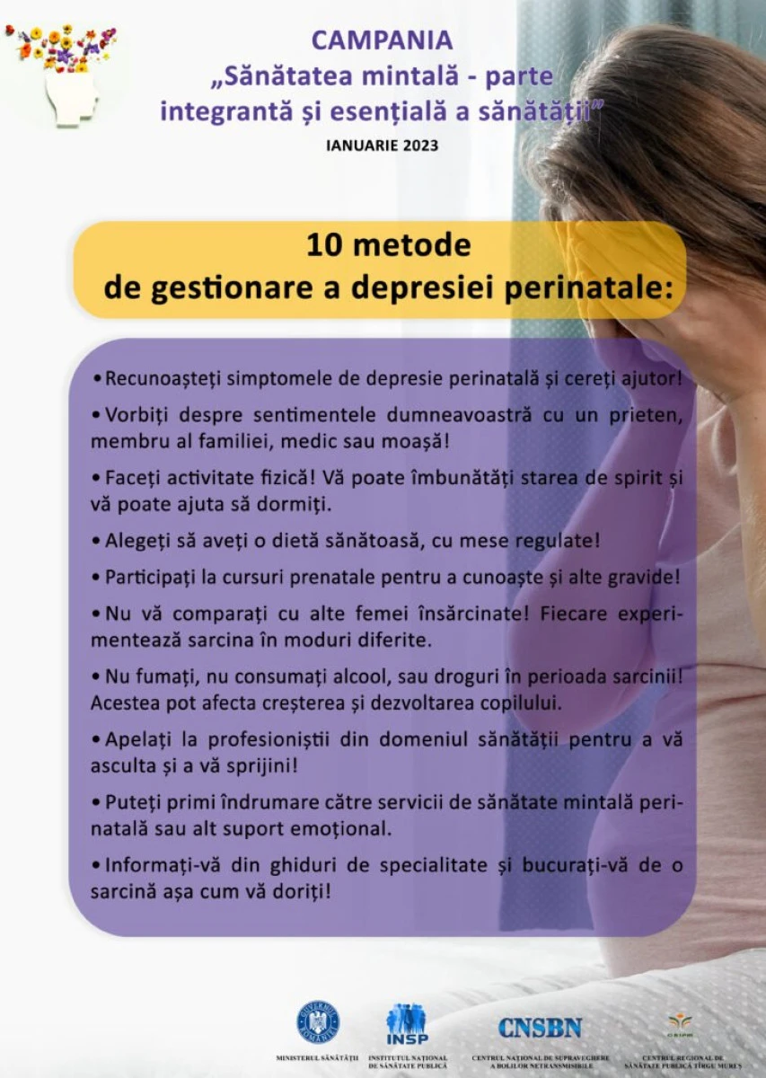DSP Arad organizează campania cu tema „Sănătatea mintală – parte integrantă și esențială a sănătății!”