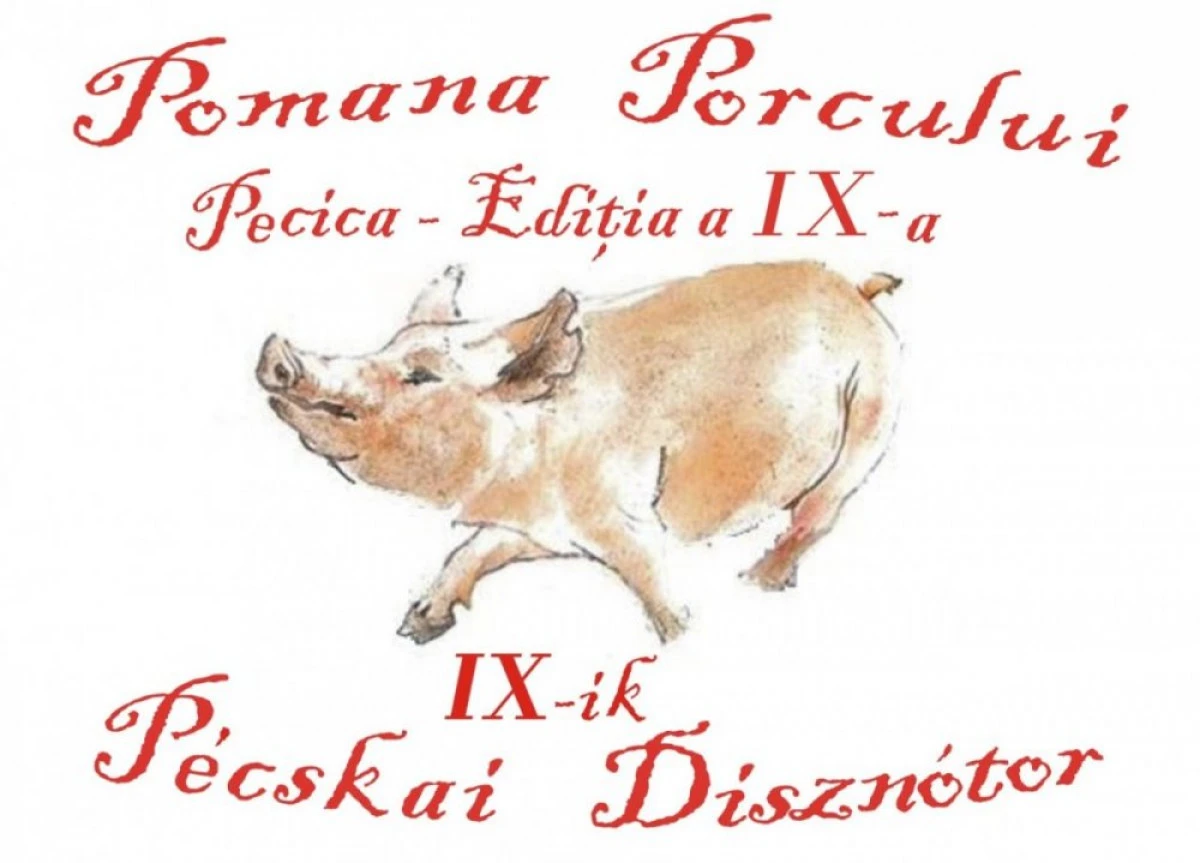 Duminică se ține Pomana Porcului, la Pecica