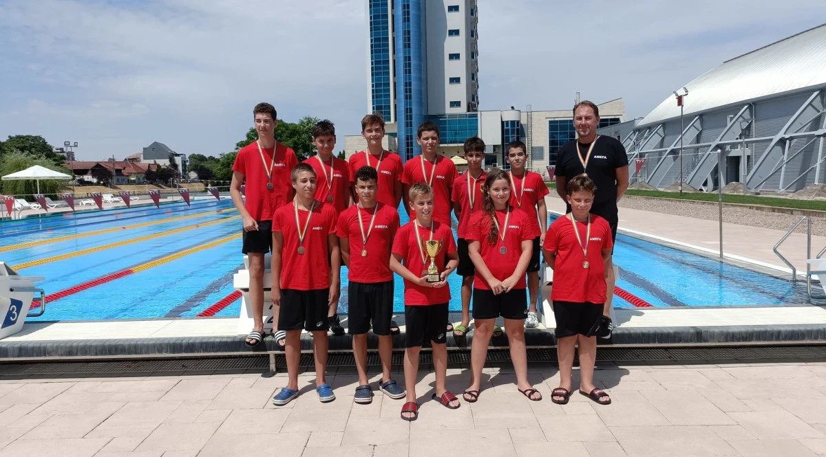 Echipa de polo U12 de la AMEFA Arad a cucerit bronzul național