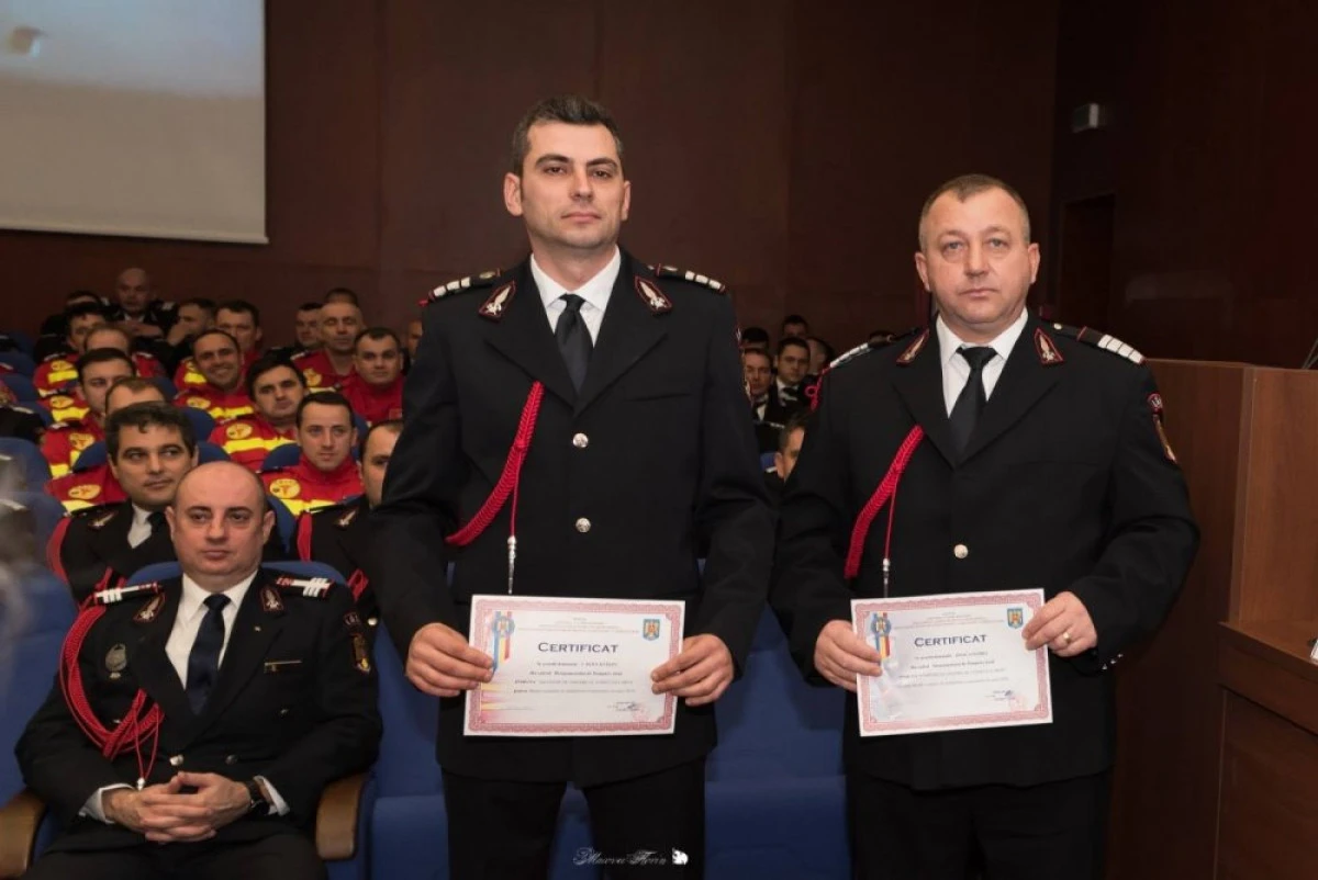 Ei sunt Pompierul și Salvatorul anului 2018 desemnați de ISU Arad